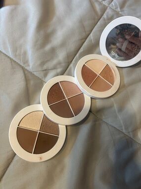 tarte Warm Neutral Bronzer & Contour Quad Set - Brown, Tan, Cream, Gold